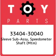 33404-30040 Toyota Sleeve sub-assy, speedometer shaft (mtm) 3340430040, New Genu