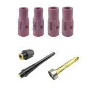 UNIMIG T2 / T3W TIG Torch 7 Piece Gas Lens Mini KIT - 2.4mm