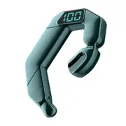 Digital Display Bone Conduction Bluetooth Headset - Sporty Design