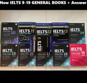 2024 AU STOCK LATEST NEW Cambridge IELTS 9-19 General Books with Answer Key