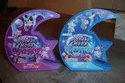 2 NEW SCENTED Over the moon Slimygloop with surprise charm blue & Purple slime