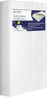 Memory Foam Baby Crib Mattress, Dual Side Mattress, Comfortable Memory Foam for Toddler, High Density Firm Foam Side for Infant, Washable and Water Proof Outer Cover, Fiber Glass Free.52 x 27.5 x 5.5