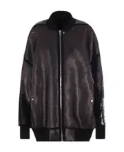 Peter sequin-embellished bomber jacket IT38 Black