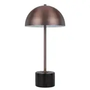 Domez Table Lamp Bronze Iron Black Marble - DOMEZ TL-BKMBZ