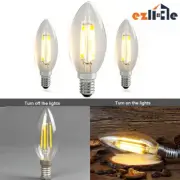 Not Dimmable LED Candle E14 2W 4W 6W 220-240v Filament Light Lamps Bulbs