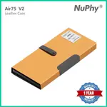 NUPHY AIR75 V3 獨家皮套-黃色 NUPHY AIR75 配件皮套和 NUPHY KEYCAP