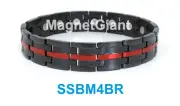 USA Fire Department Official Bracelet - Magnetic stainless steel 5000 Gauss 316L