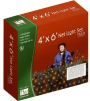Noma 48951-88 Holiday Wonderland 150 ct 4' x 6' MULTI Net Christmas Lights