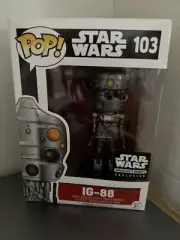 #103 IG-88 Funko Pop Toy STAR WARS SMUGGLERS BOUNTY EXCLUSIVE