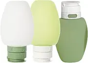 Refillable Travel Bottles,Set Of 3 Silicone Travel Shampoo Bottle - Leakproof, Refillable Design, Portable Pet Supplies For Vacation Hotel Camping Beach
