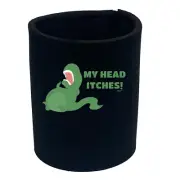 My Head Itches Dinosaur T Rex - Funny Bottle Stubbie Novelty Gift Stubby Holder