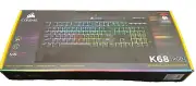 Corsair K68 RGB (CH9102010NA) Mechanical Gaming Keyboard NEW