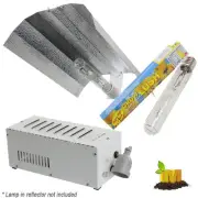 Wing Reflector Lighting Set With GROWLUSH HPS Ballast and MH 250W tubular lamp