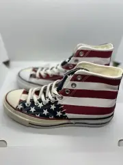 Size 8 MENS Converse Chuck Taylor 70 Archive Restuctured USA Flag 166426C NEW