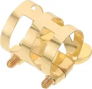 NULYLU Djustable Saxophone Clip Universal Fit for Alto Saxophones Metal Ligature Sturdy Construction Easy to Use