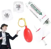 Prank Set - Kids Gags Toys Kit Halloween Water Spray, Piercing Nails, Ice Pack of 4 | Prank Fun Prank Kit, April Fools Pranks