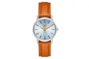 MVMT Tan Leather Light Blue Dial Women's Watch - 28000375D