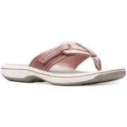 Cloudsteppers by Clarks Womens Slip On Outdoors Flip-Flops Shoes BHFO 0412