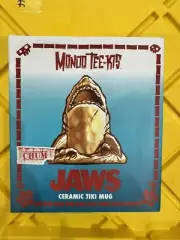 Mondo JAWS Tiki Tee-Kis Mug **RARE CHUM VARIANT**