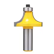 2 Pcs 8mm Shank Radius Round Over Edging Router Bit Wood Working Cutter