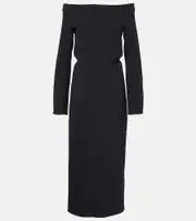 [Proenza Schouler] Proenza Schouler Yara midi dress AU 8 black