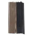 100pcs Reed Diffuser Sticks Set Stick with Decoration Bottle, Coffee