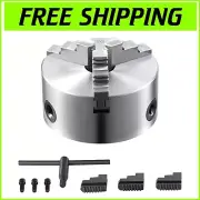 6'' Self-Centering 3-Jaw Lathe Chuck with HT300 Material for Precision Machining