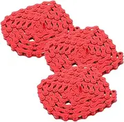 Yardwe Replacement Chain for Bike Pcs Bicycle Chain Link Connector Easy to Install Washable Sturdy Steel
