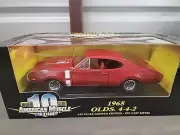 American Muscle 1968 Red Oldsmobile 442 1:18 ERTL Diecast