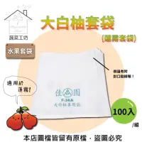 在飛比找momo購物網優惠-【蔬菜工坊】大白柚套袋-100入/組(蓮霧套袋)