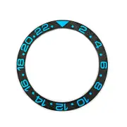 Ceramic Watch Bezel Scale Ramp Ring Watch Insert Circle for GMT007 Outer Bezel