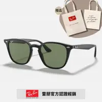 在飛比找ETMall東森購物網優惠-【RayBan 雷朋】經典方形膠框太陽眼鏡(RB4258F-