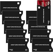 [DAITET] 10 RFID Blocking Sleeves, Credit Card, Identity Theft Protection Sleeve Set for Men & Women, with Marking Box