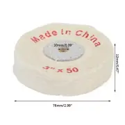 Premium 3'' Cloth Buffing Polishing Wheel for Wood and Plastic Polishing