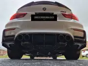 BMW F87 M2 & COMPETITION GLOSS BLACK CARBON FIBRE AKRAPOVIC EXHAUST TIPS 3.5”