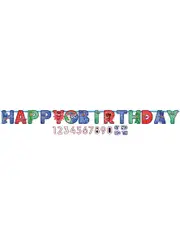 PJ Masks Add An Age Happy Birthday Banner
