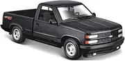 1993 Chevy 454 SS Pickup Truck Black 1/24 Diecast Model Car 32901bk