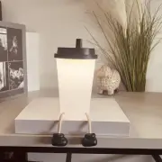 Bubble Tea Cup Night Light Small Bedside Lamp Creative Home Decor Unique Night