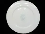 MANHU DESIGNS SIMPLY WHITE DINNER PLATE - 11 3/4" 1009G
