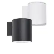 Porter LED Fixed Down Wall Light Tri Colour Large in Black/White Havit Lighting - HV3628T