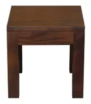 Amsterdam Solid Timber Lamp Table (Mahogany)