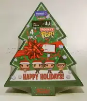DWIGHT SCOTT THE OFFICE HAPPY HOLIDAYS CHRISTMAS FUNKO POCKET POP VINYL FIGURES