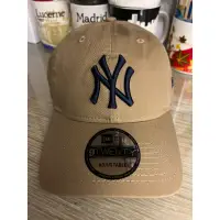 在飛比找蝦皮購物優惠-《全新正版公司貨》MLB 2023焦糖色 NY刺繡棒球帽 9