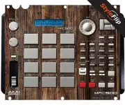 Akai MPC-500 | Wood 3 | Protective Decal | StyleFlip Skins