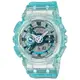 CASIO 卡西歐 G-SHOCK 未來系列 半透明女錶手錶 GMA-S110VW-2A