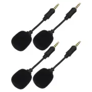 4 PCS Dynamic Microphones Mini Sturdy Live Streaming Accessory