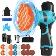 Housiwill Buffer Polisher, 380W 125MM Cordless Car Buffer Polisher Kit for Ca...