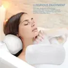 Bathtub with Suction Cups Back Cushion Tub Accersories Bath Pillow Head Rest