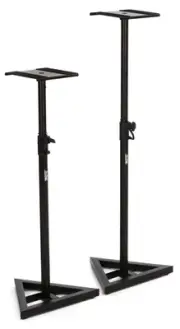 On-Stage SMS6000-P Studio Monitor Stands (3-pack) Bundle