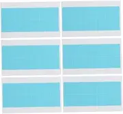 Ipetboom Seamless Double Sided Extension Tape 6 Sheets Safe Adhesive Tape for Hair Extensions